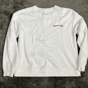 Abercrombie & Fitch White Women's Sweater